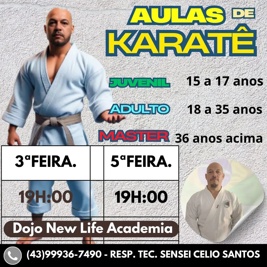 Hor&aacute;rio da turma Adulto