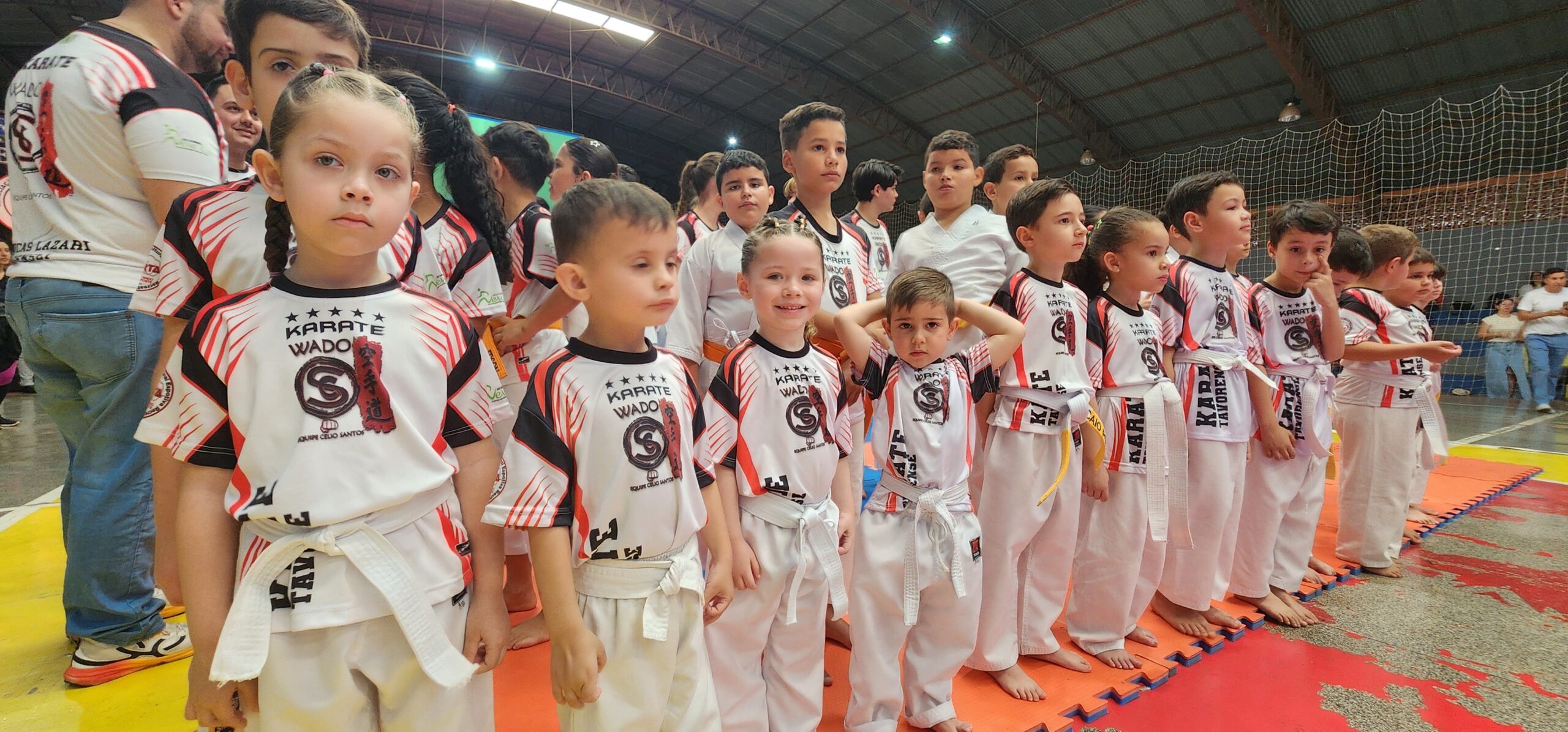 Turma Kids no campeonato