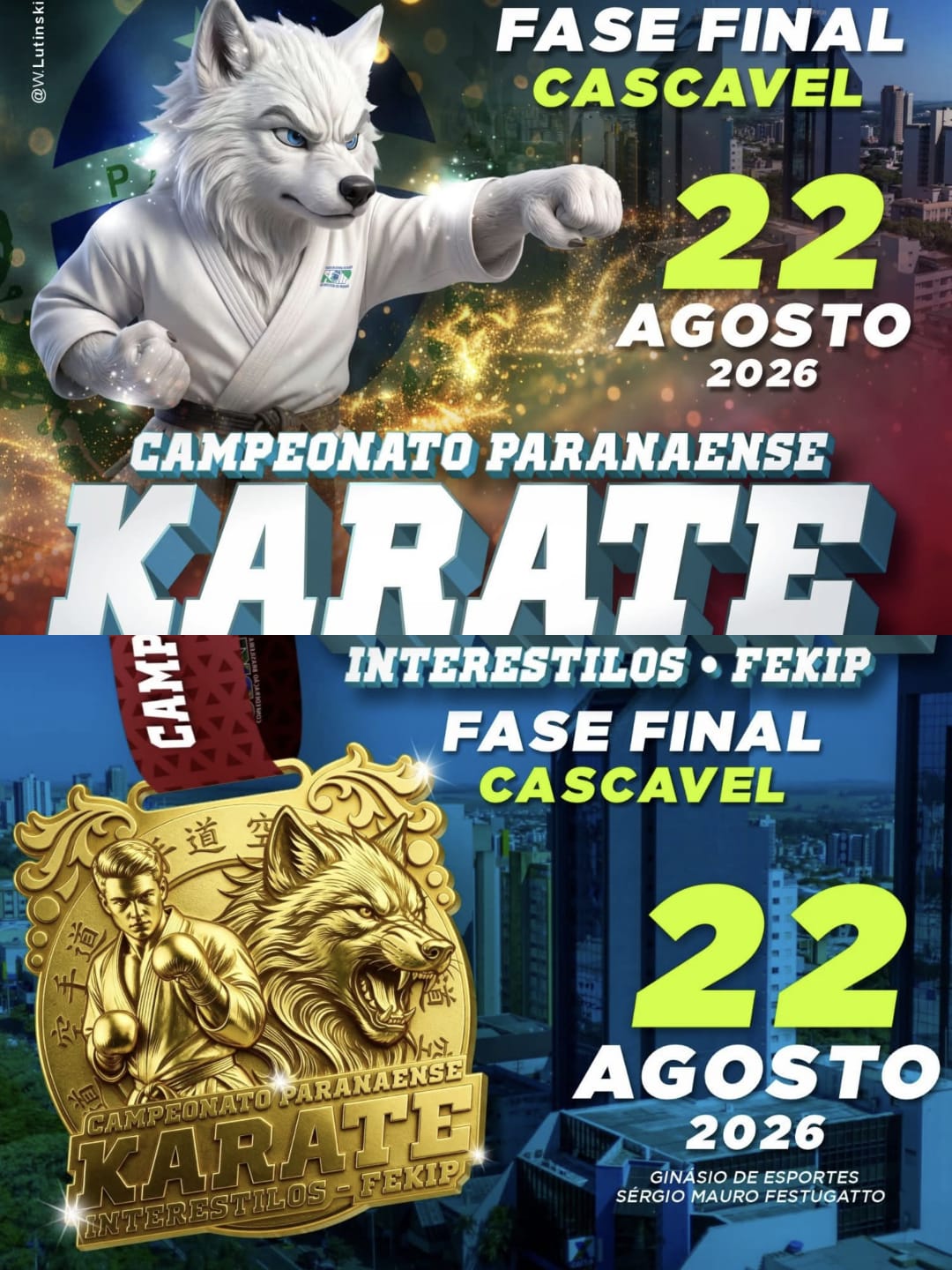 Campeonato Paranaense de Karat&ecirc; Interestilos, Cascavel